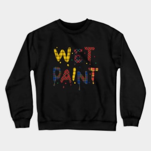 Scottish Wet Paint Crewneck Sweatshirt